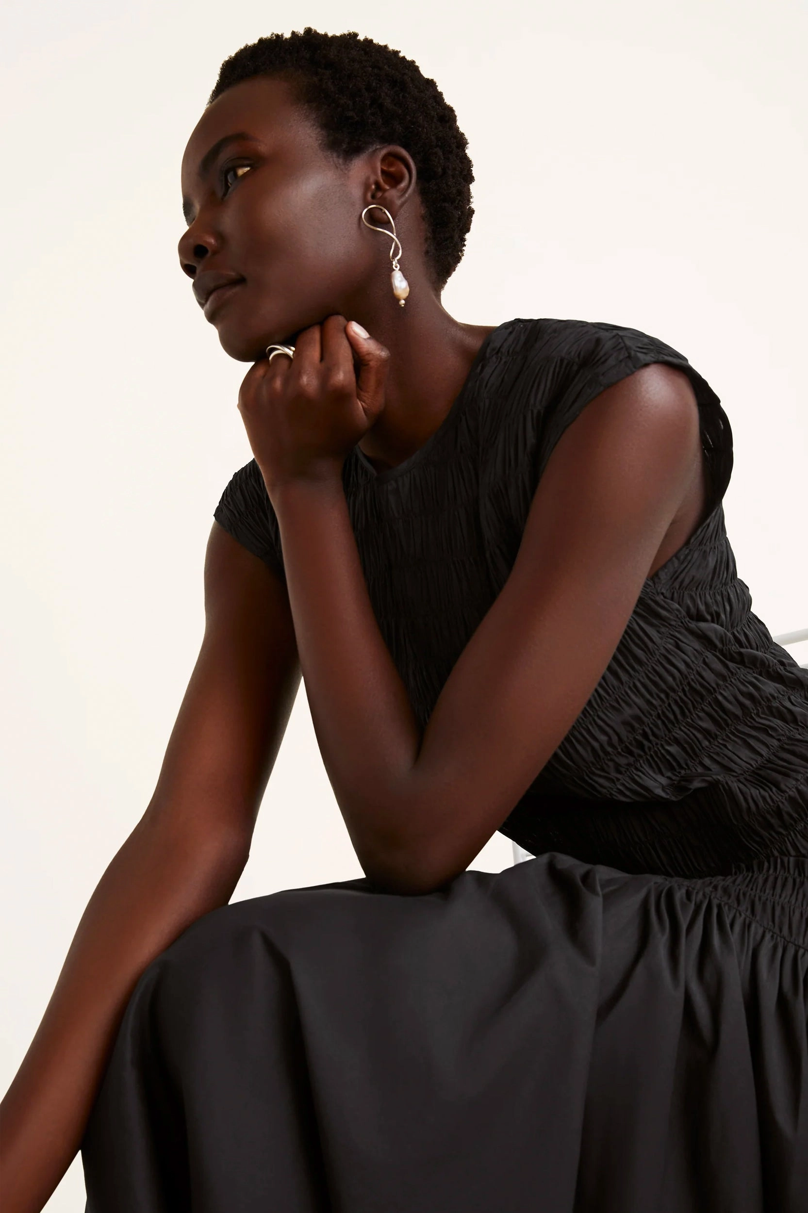 Stijl Dress in Black