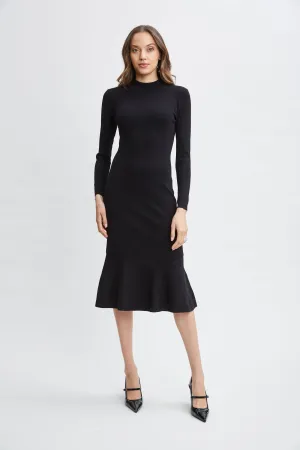 T-Tahari Flare Sweater Dress
