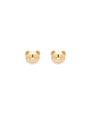 Teddy Bear Clip-On Earrings