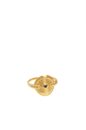 Temple Of The Sun Athena Ring - Gold