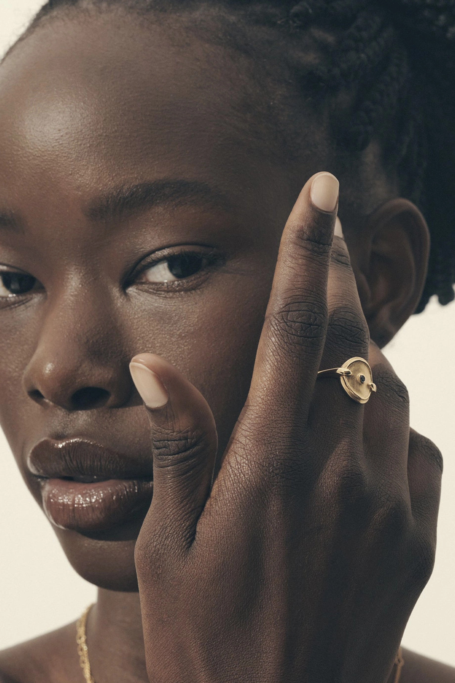 Temple Of The Sun Athena Ring - Gold