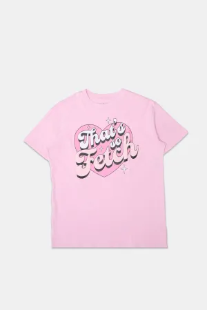 That's So Fetch Graphic Boyfriend Tee