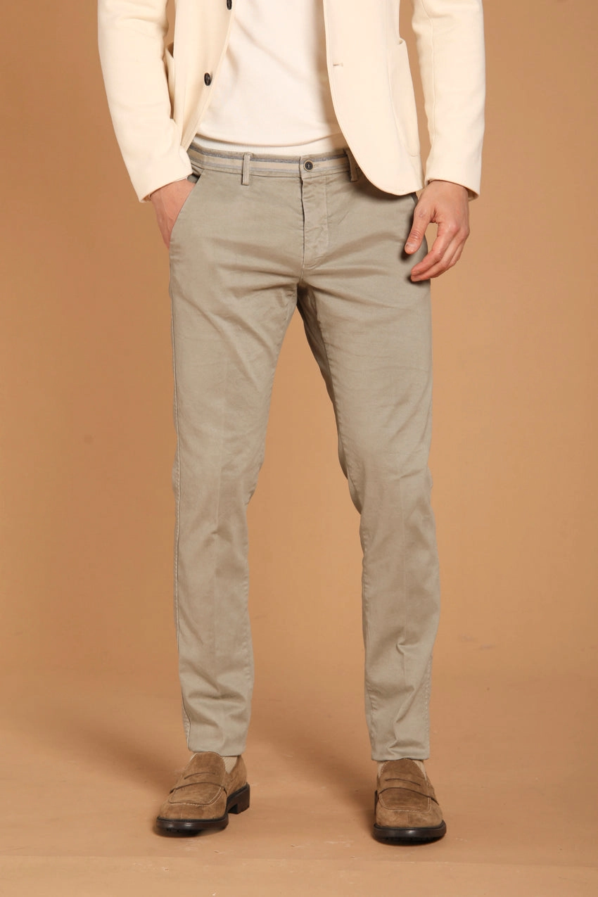 Torino Winter men's chino pants in gabardine slim fit 