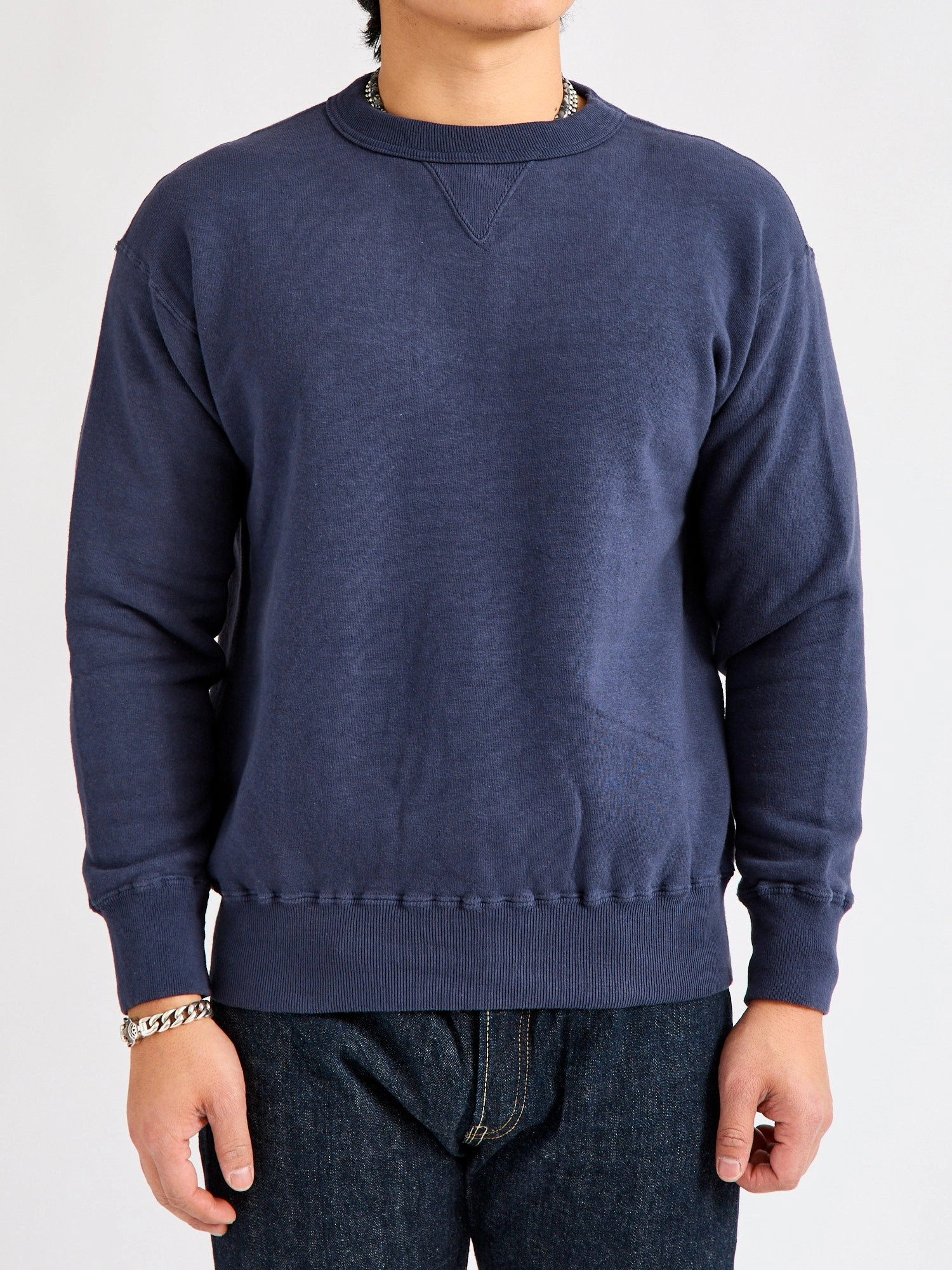 Tsuriami Loopwheel Sweatshirt in Navy