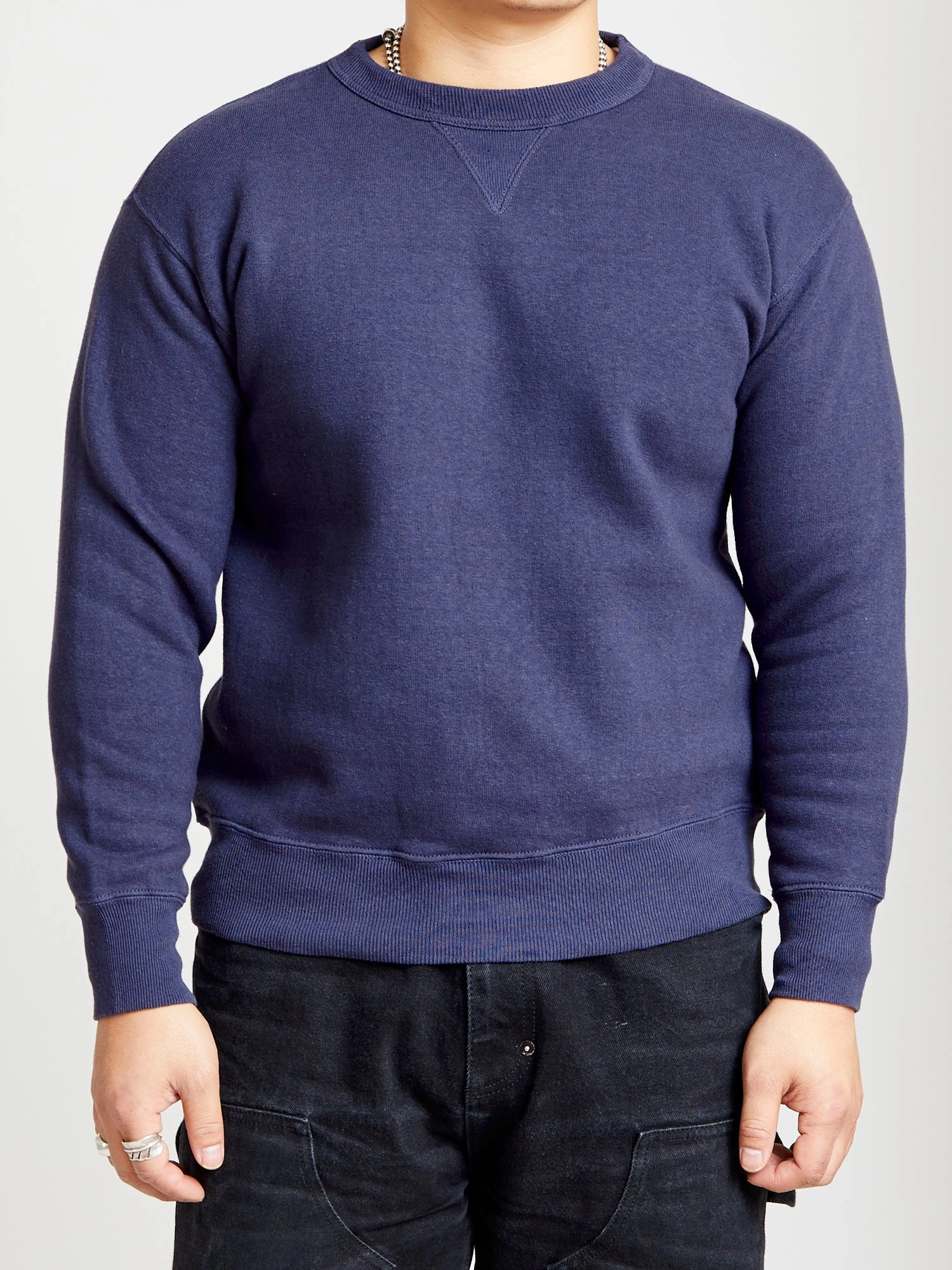 Tsuriami Loopwheel Sweatshirt in Navy