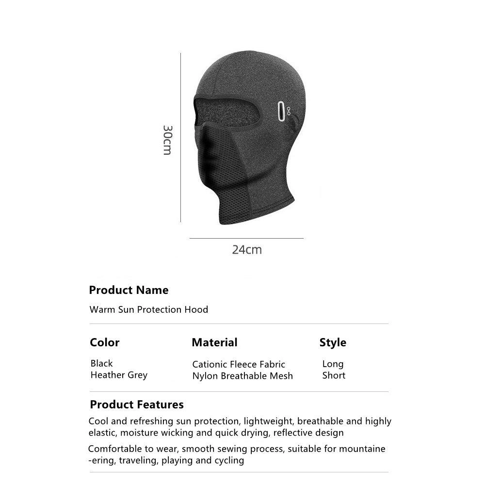 VIVI Bike Outdoor Cycling Hood Warm Masks