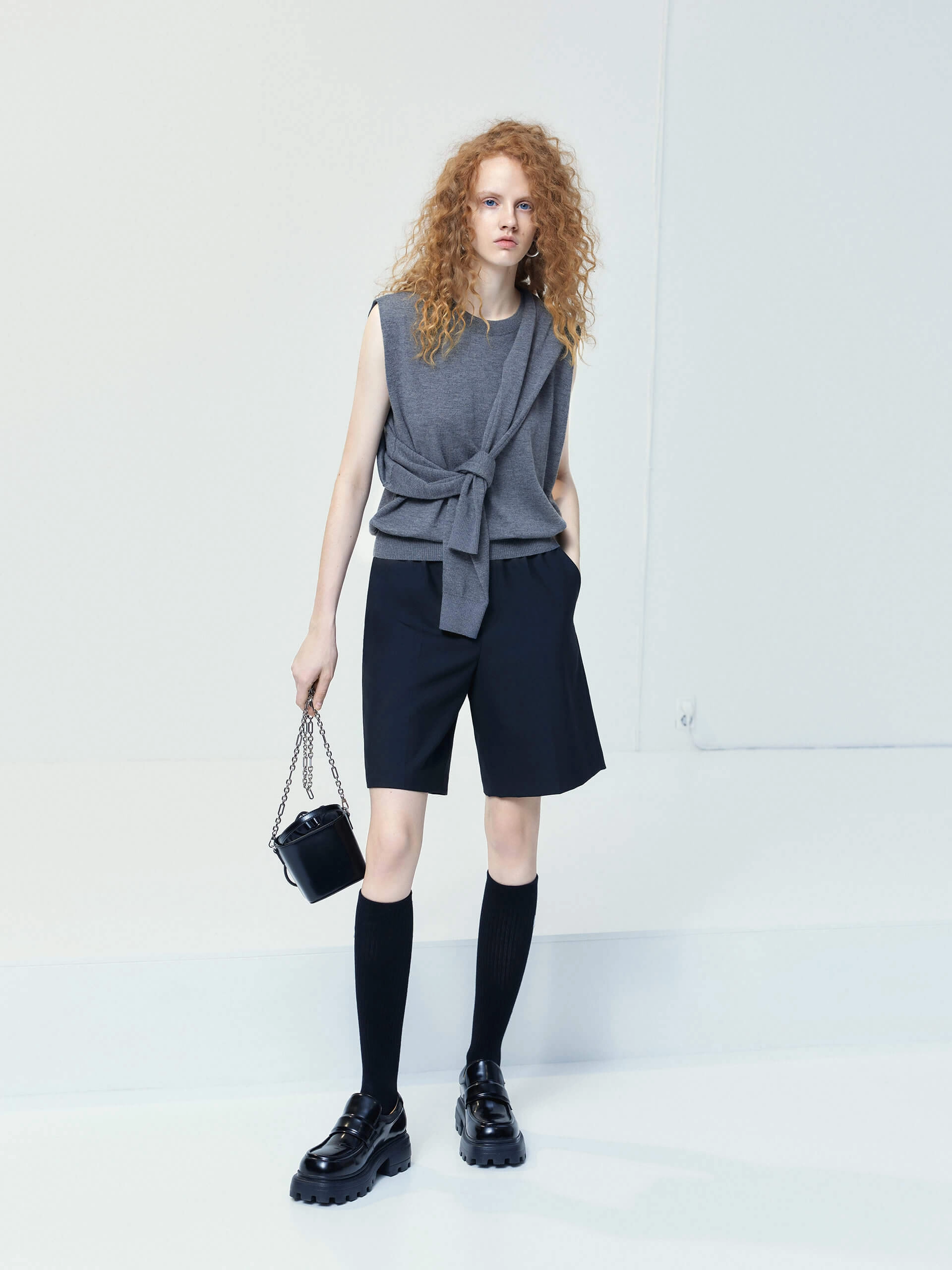 Wool Sleeveless Top