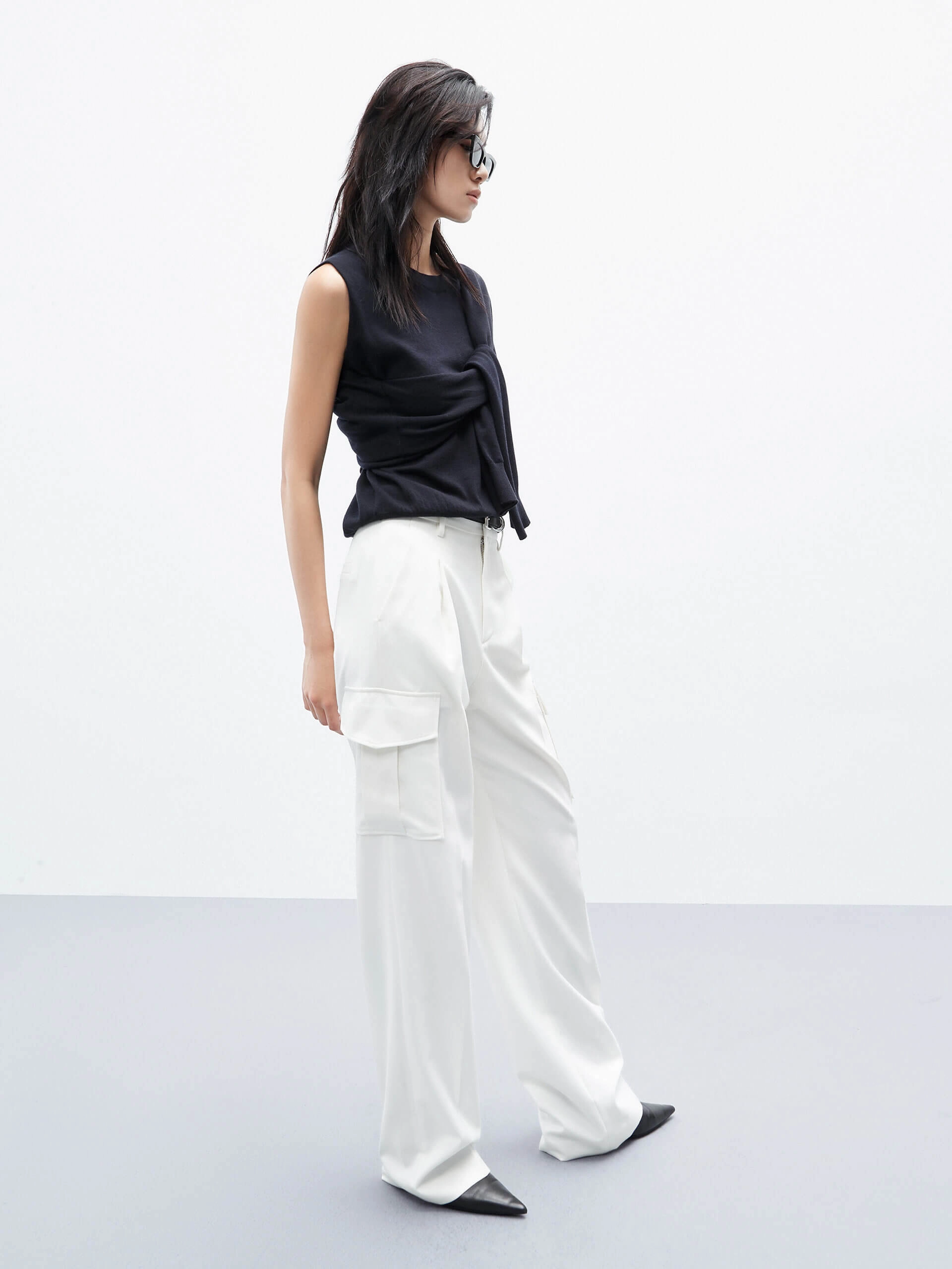 Wool Sleeveless Top