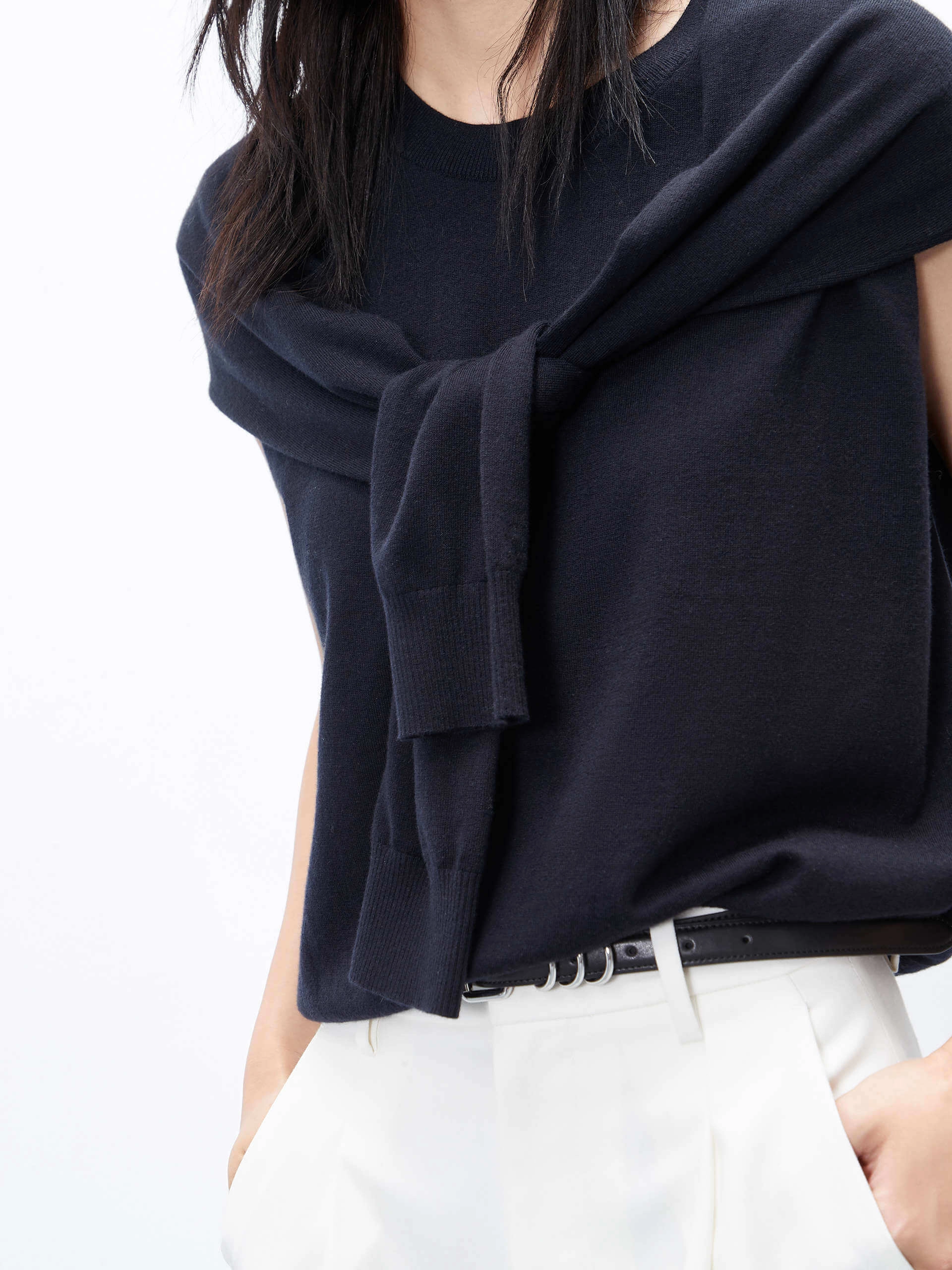 Wool Sleeveless Top