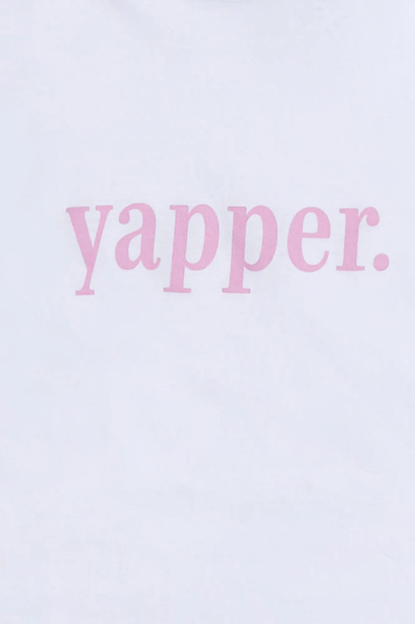 Yapper Graphic Boyfriend Tee