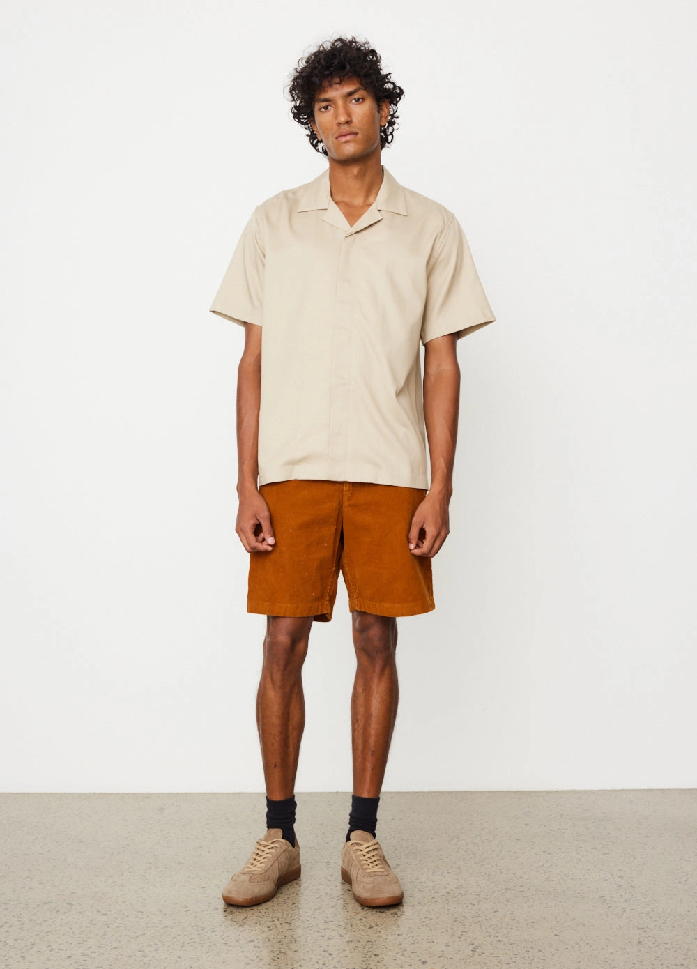 York Camp Collar Short Sleeve Shirt