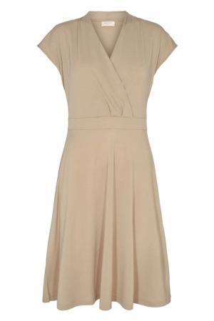 Yrsa Dress | Silver Mink | Kjole fra Freequent