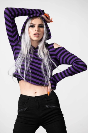 Zephyr Hooded Top [PURPLE]