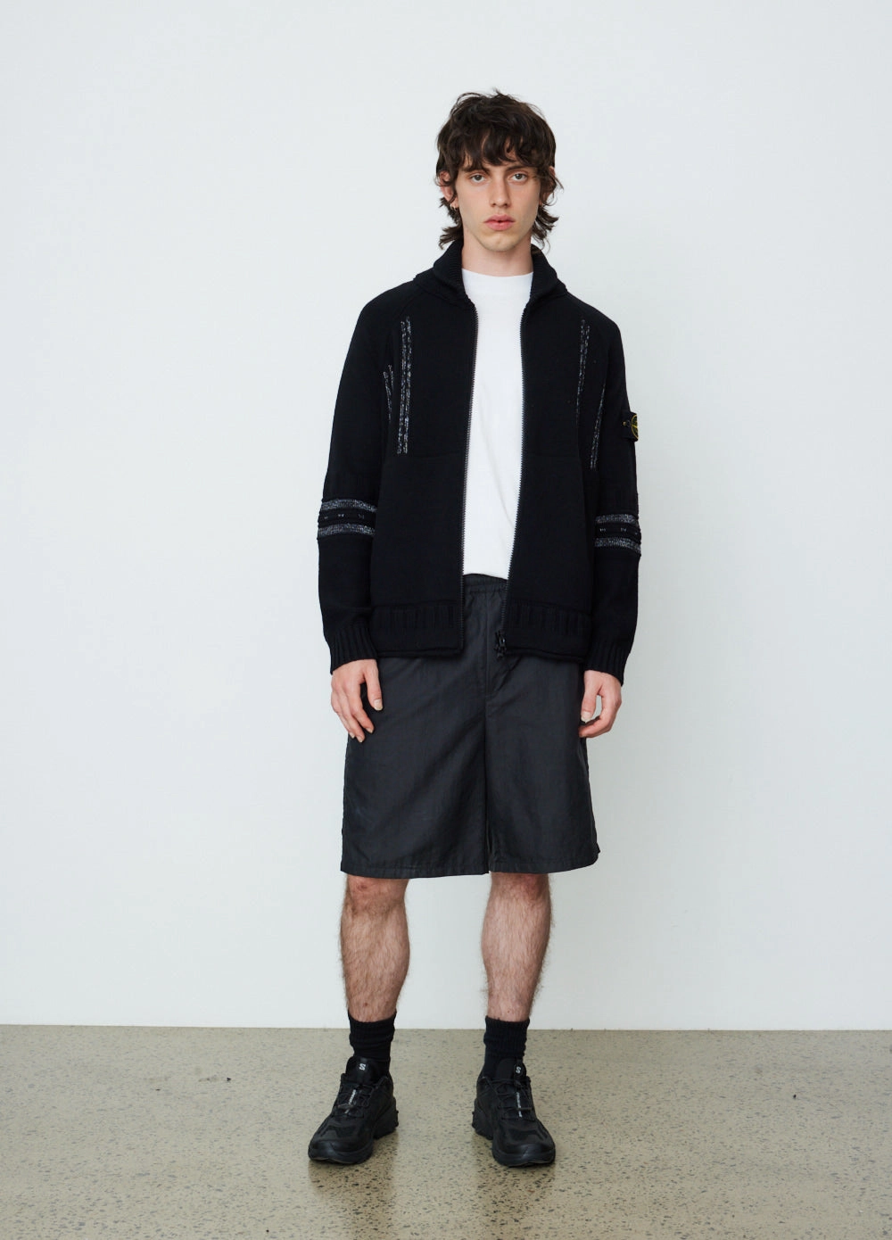 Zip Cardigan Knit
